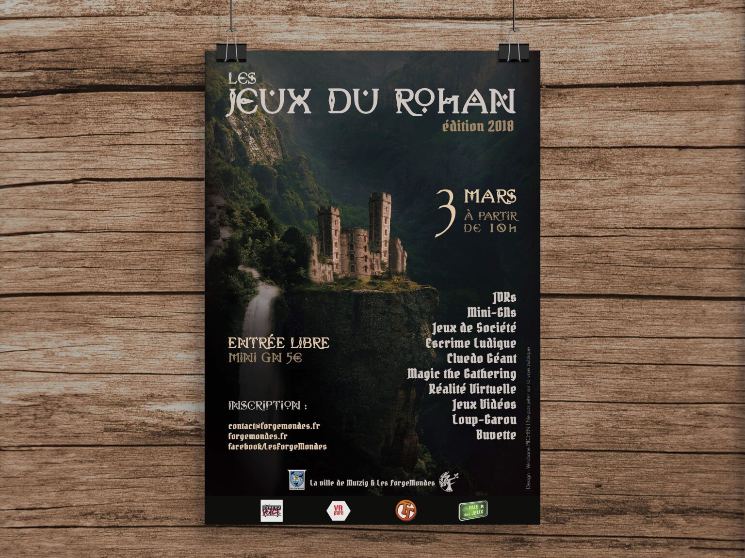 Affiche Les Jeux des Rohan